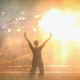 Tear gas billows near a woman after a demonstration Aug. 17, 2014, in Ferguson, Mo., over the killing of teenager Michael Brown by a police officer.
Scott Olson/Getty Images
